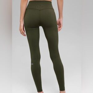 ALO Yoga Softsculp High-Waist Green Olive Leggings Size S